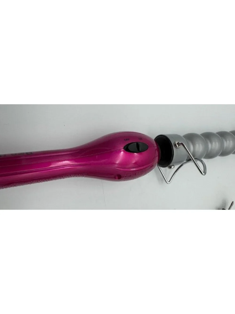 BedHead Tigi Curve Check XL Styling Wand BH335 Tourmaline Ceramic Iron for Hair